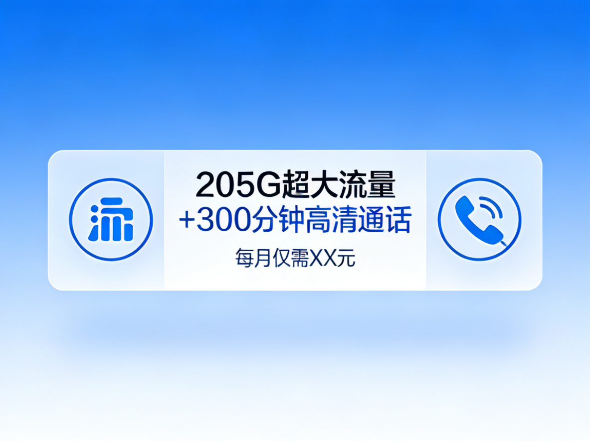 205G超大流量套餐